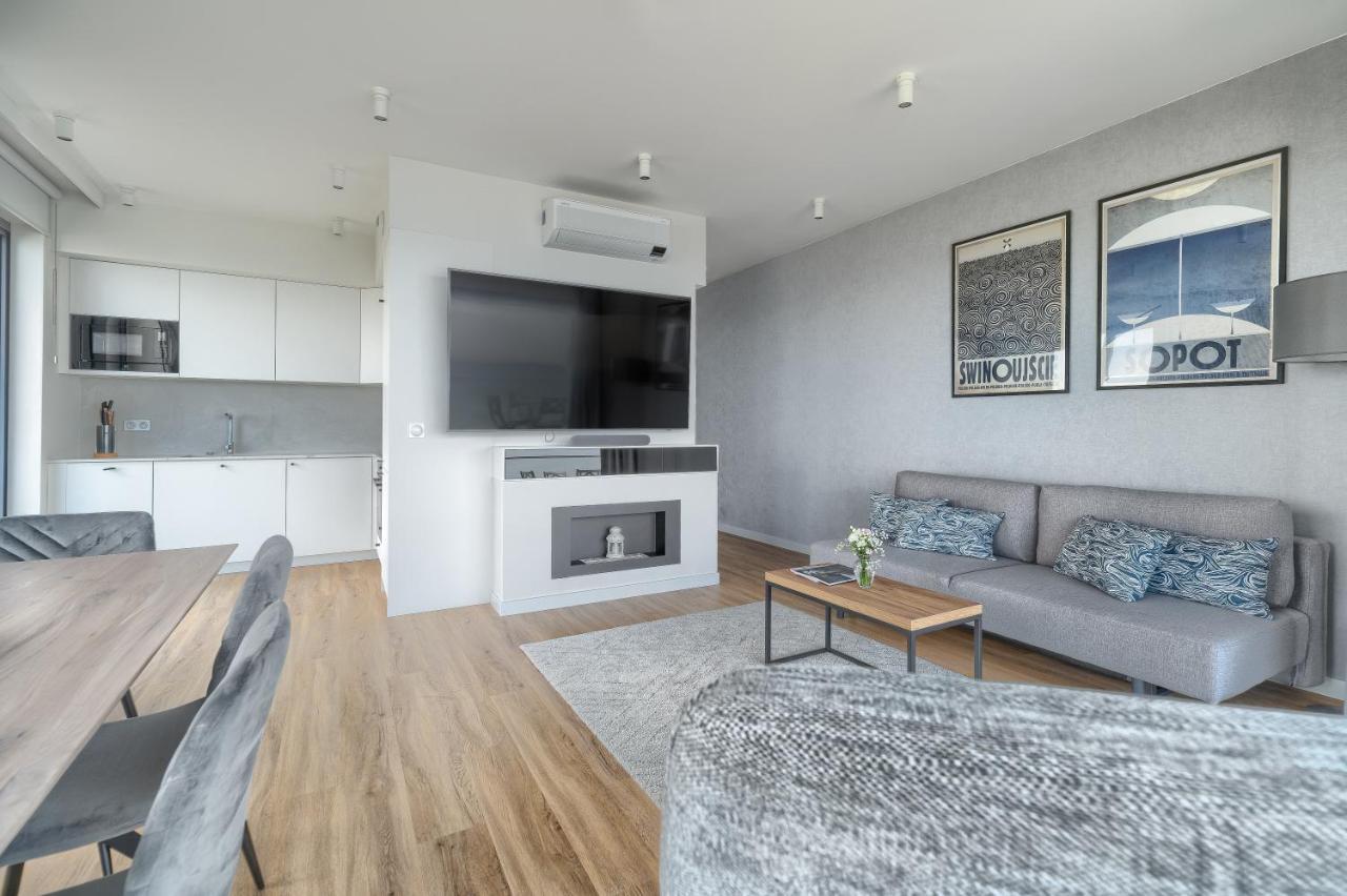 Nautic Park Apartamenty Darlowko Bagian luar foto