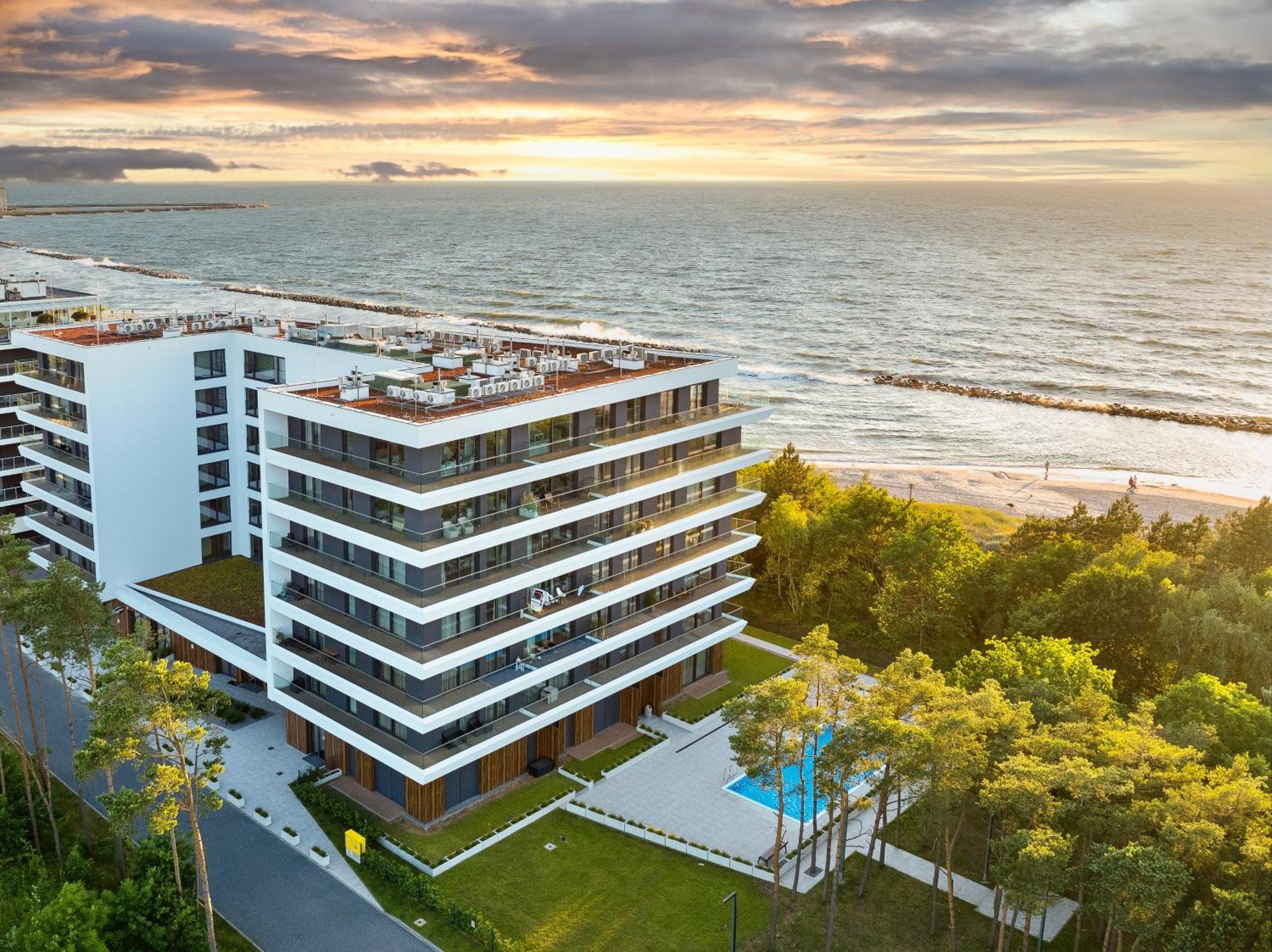 Nautic Park Apartamenty Darlowko Bagian luar foto